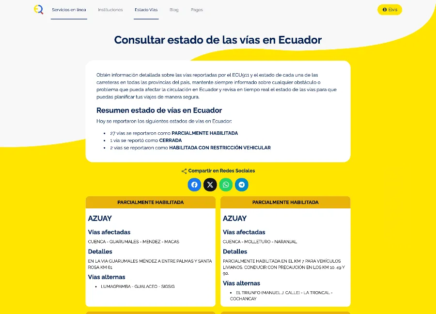 Consultas Ecuador